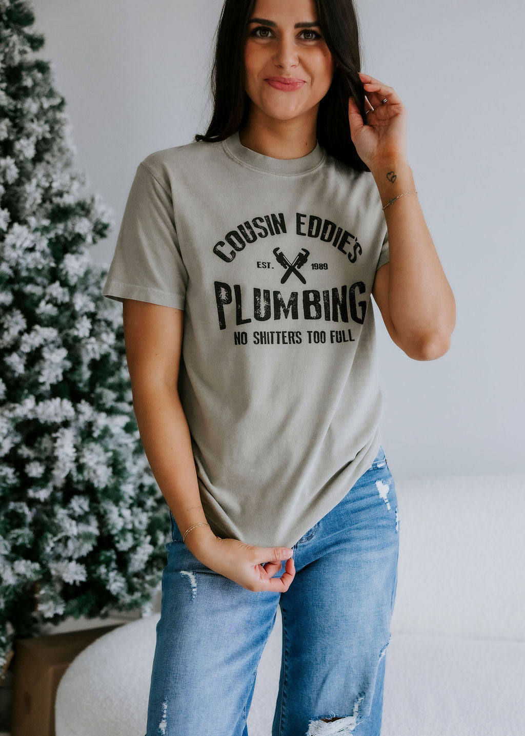 Cousin Eddie's Plumbing Graphic Tee