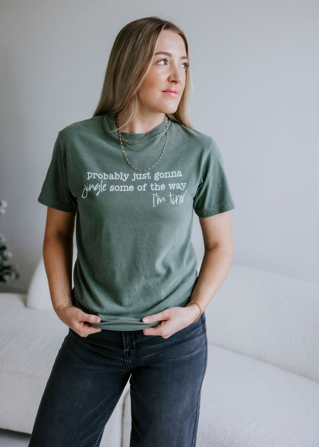 image of Probably Just Gonna Jingle Some Of The Way Graphic Tee