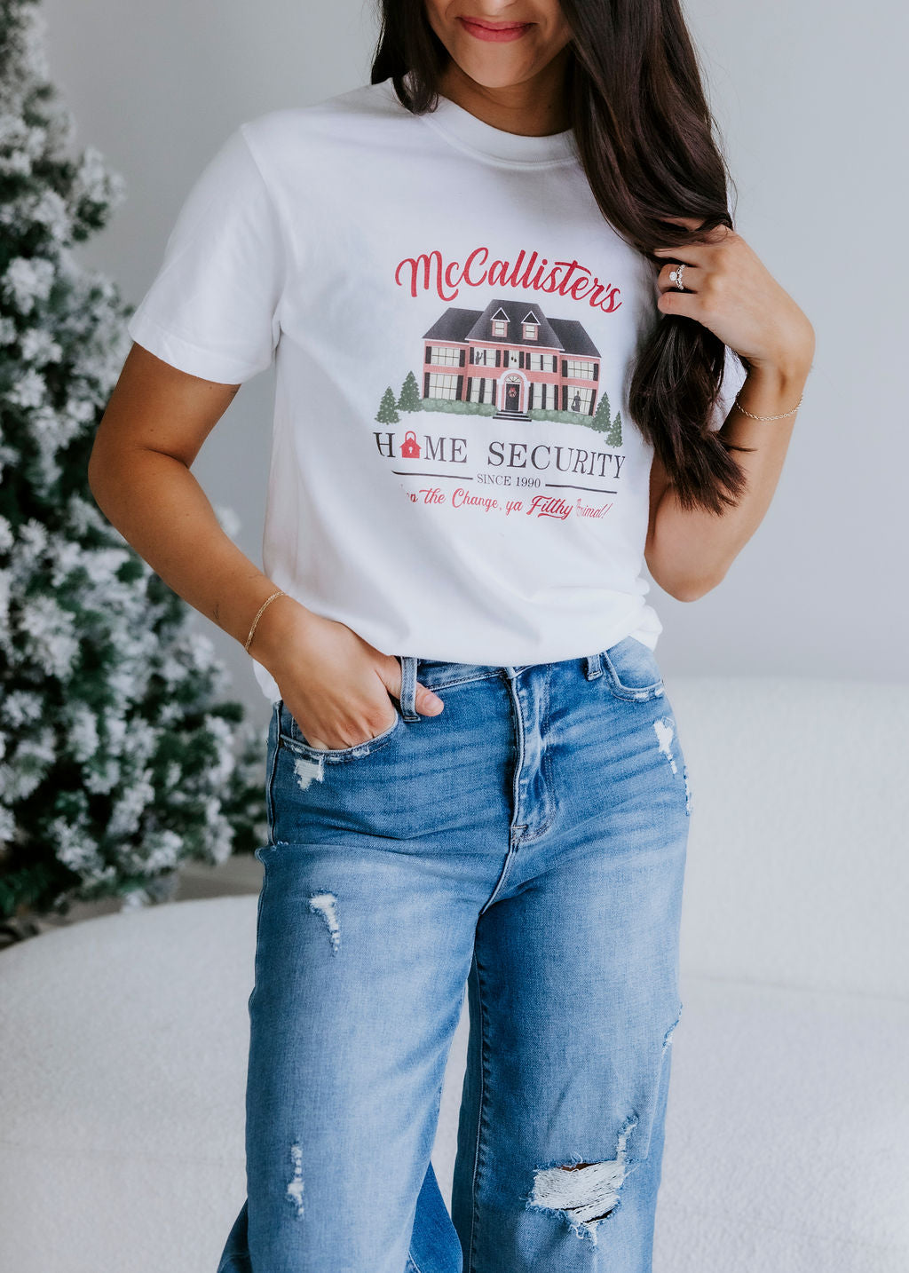 McCallister's Home Security Graphic Tee