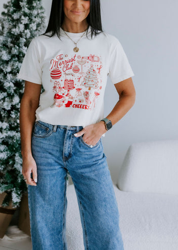 The Merriest Club Graphic Tee