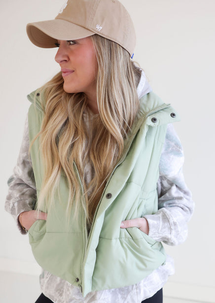 Lenny Puffer Vest product view