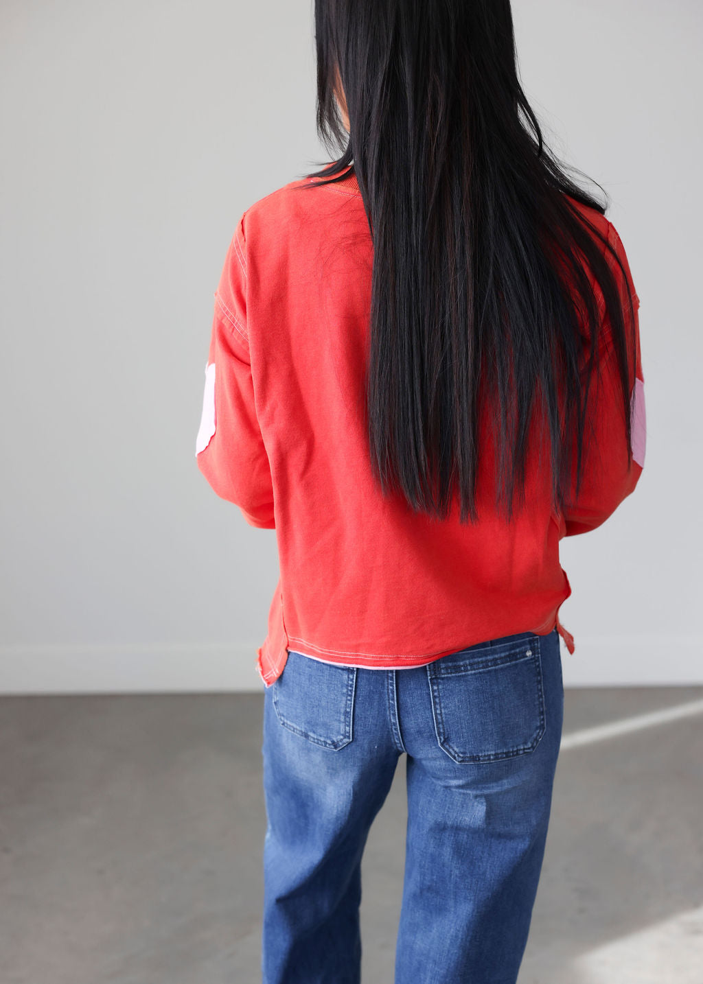 Heart Patch Sweatshirt