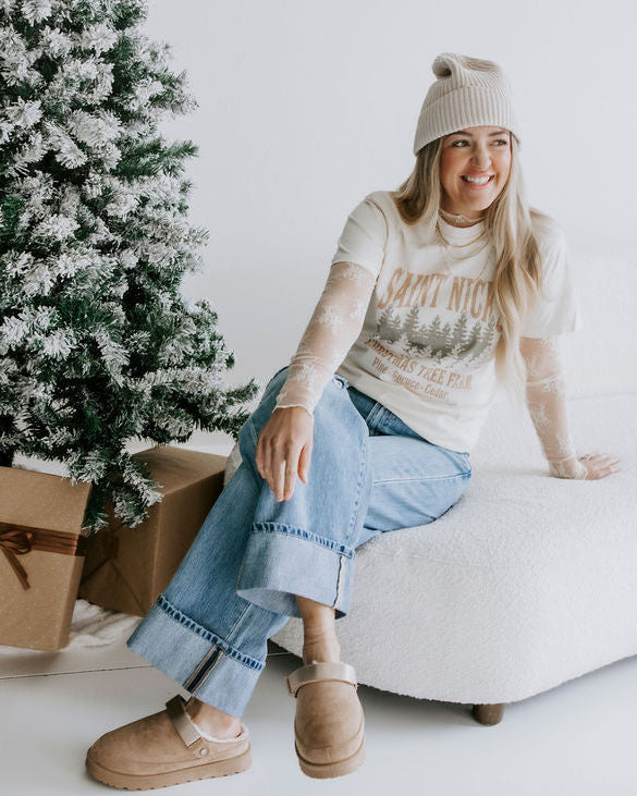 Saint Nick's Christmas Tree Farm Graphic Tee