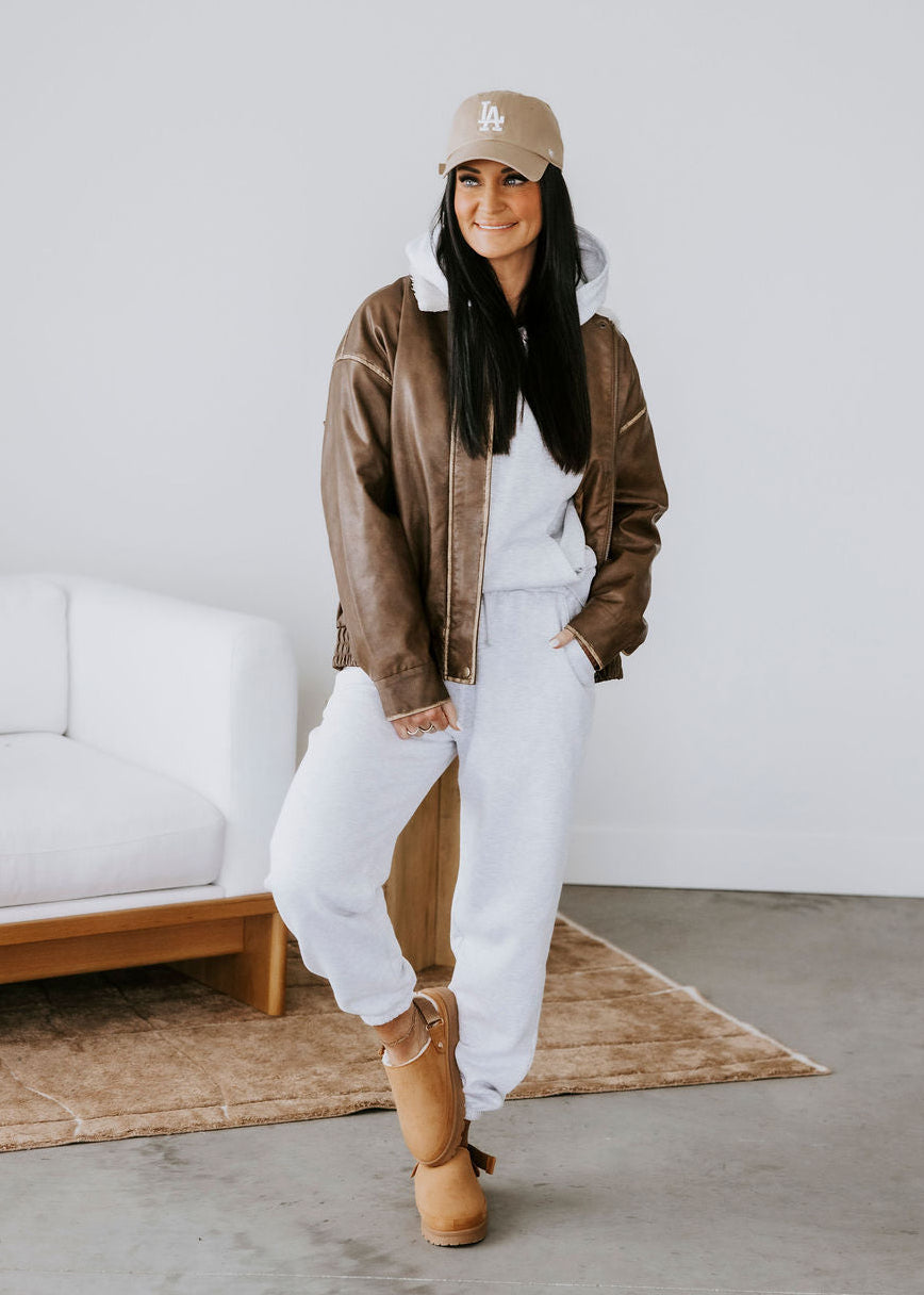 Samson Faux Leather Jacket