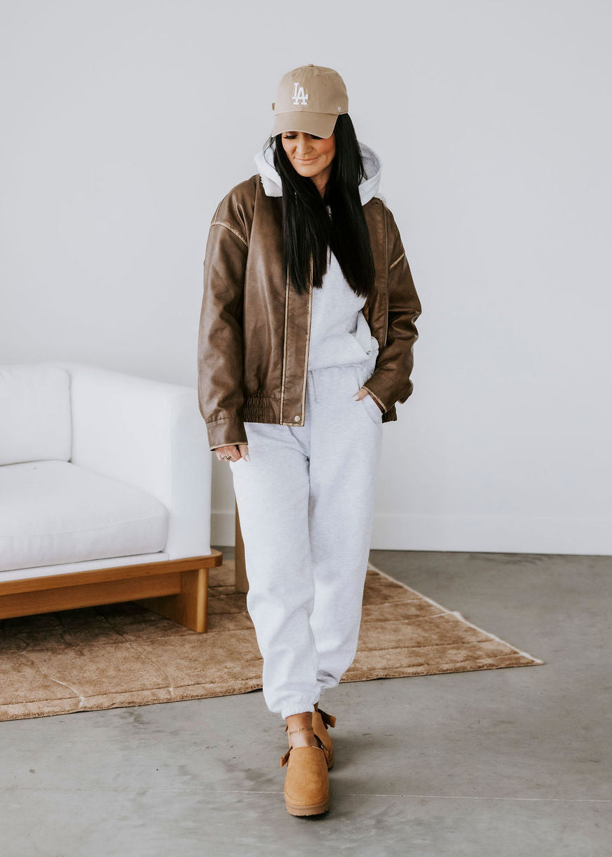 Samson Faux Leather Jacket