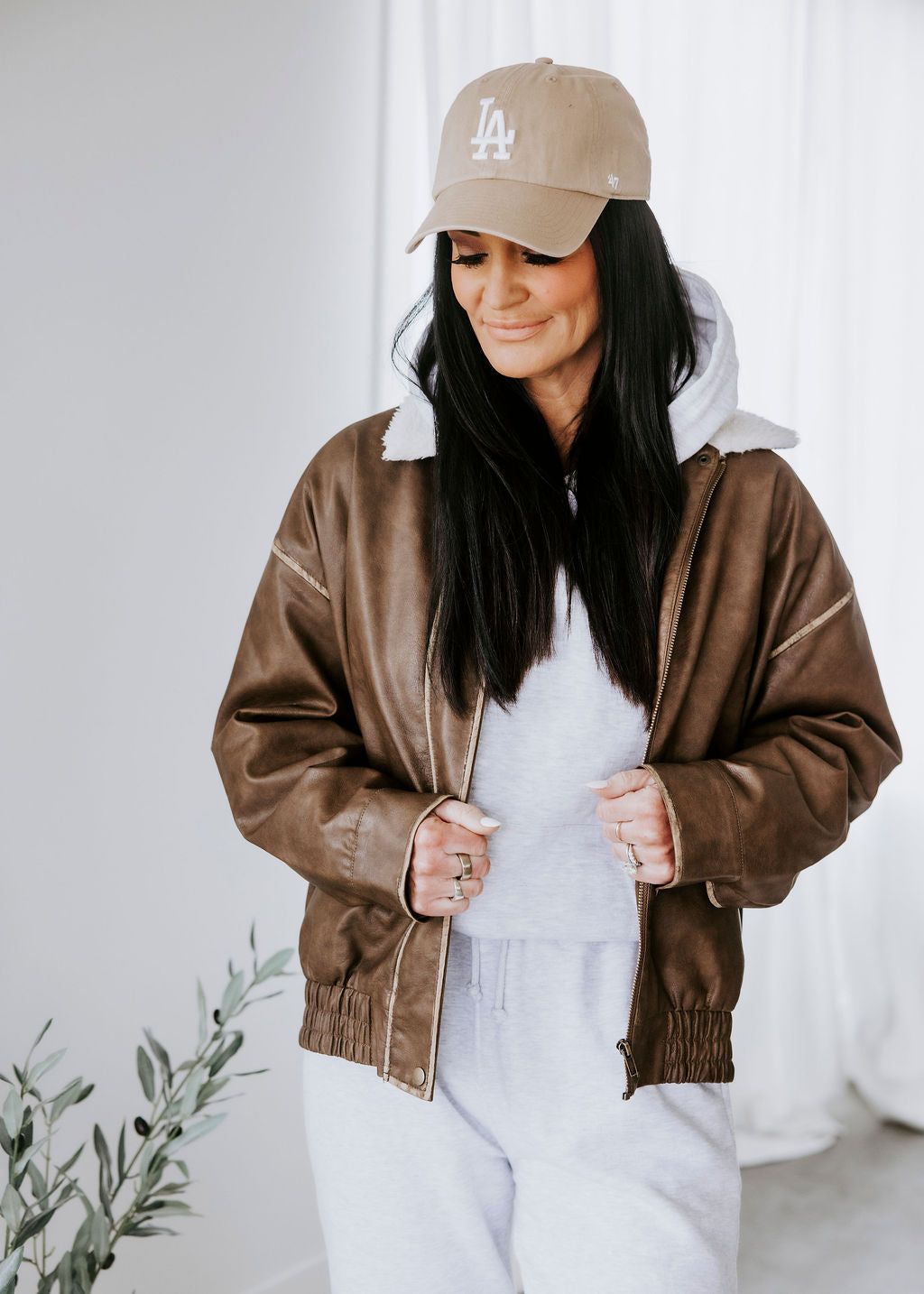 Samson Faux Leather Jacket