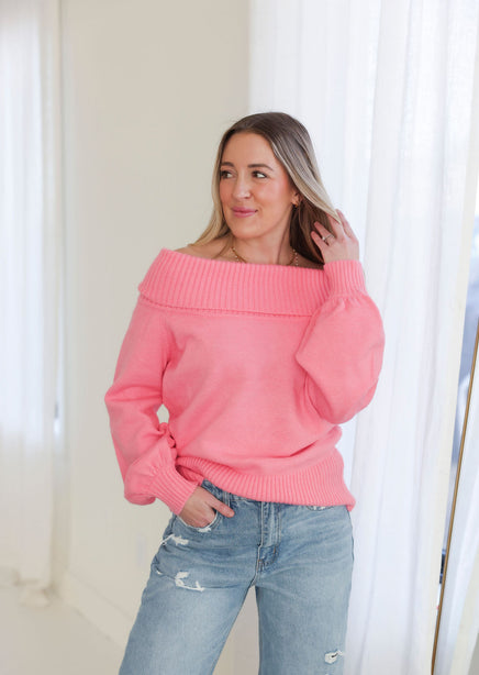 Tanya Off Shoulder Sweater product view