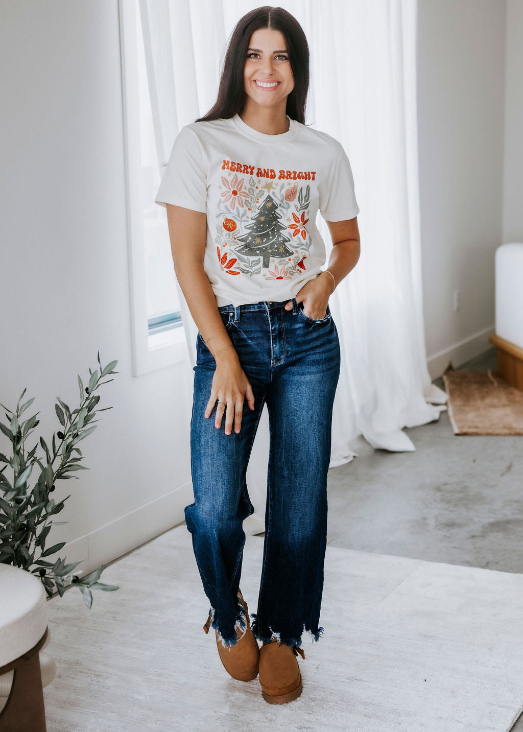Merry and Bright Graphic Tee