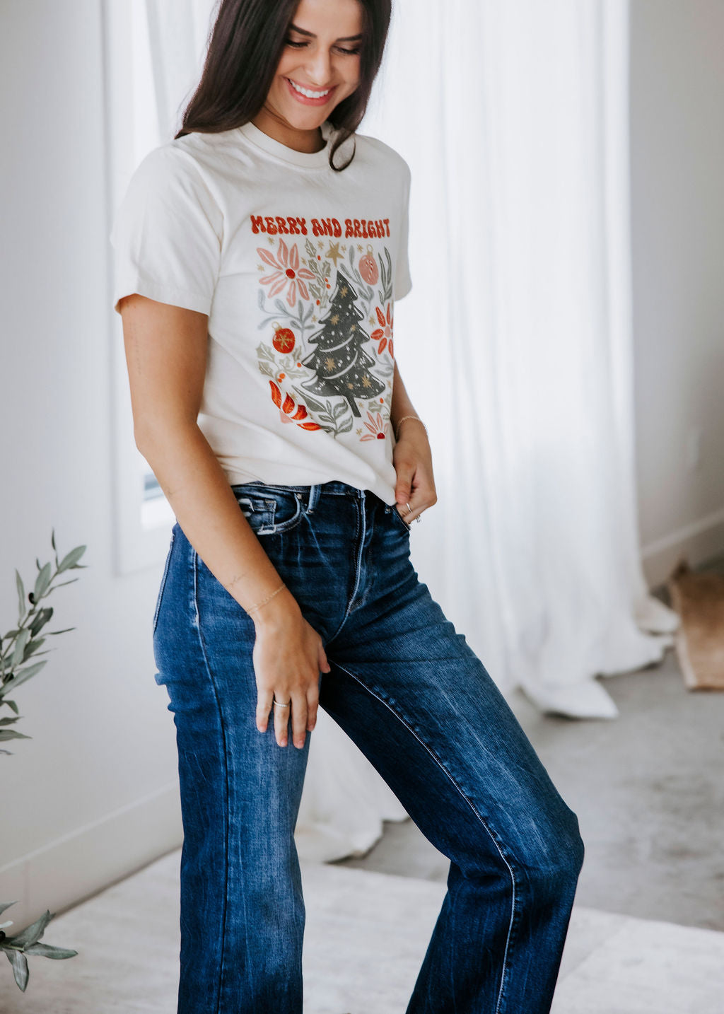 Merry and Bright Graphic Tee