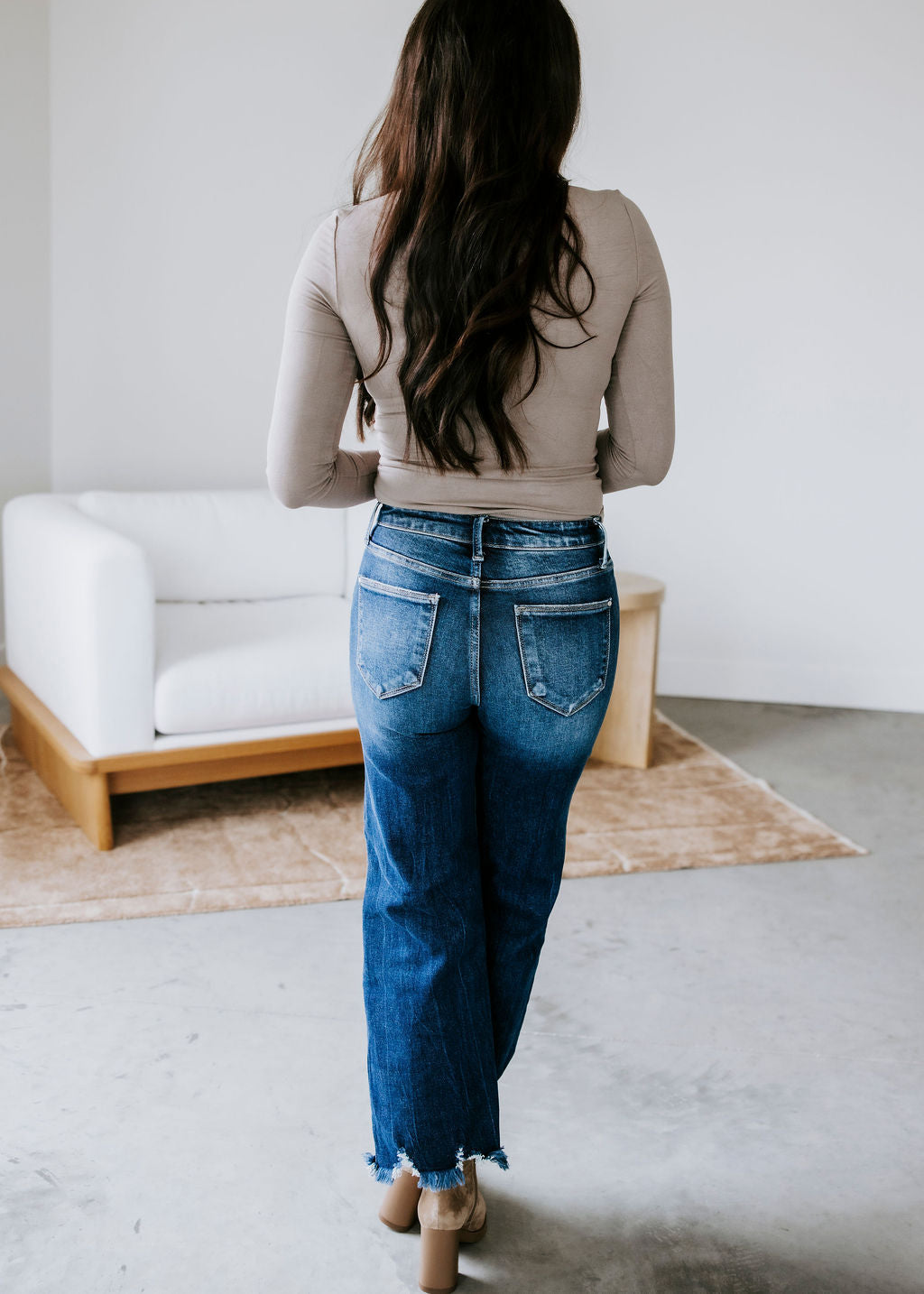 Jaiden Ribbed Henley Top