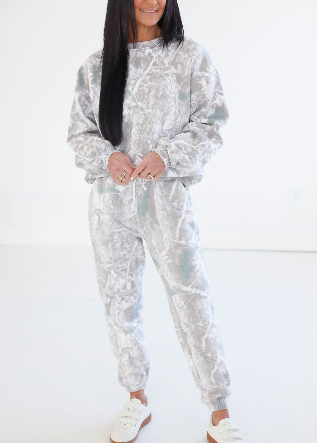 Faded Camo Crew by Lily & Lottie