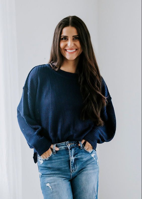 image of Janson Ribbed Knit Sweater