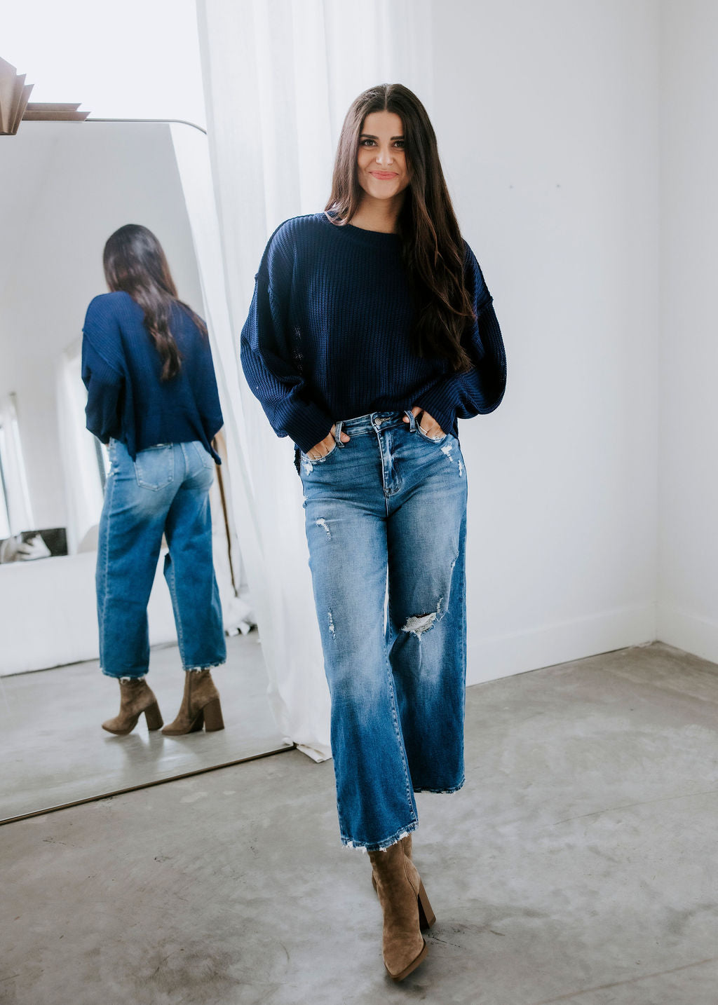 Janson Ribbed Knit Sweater