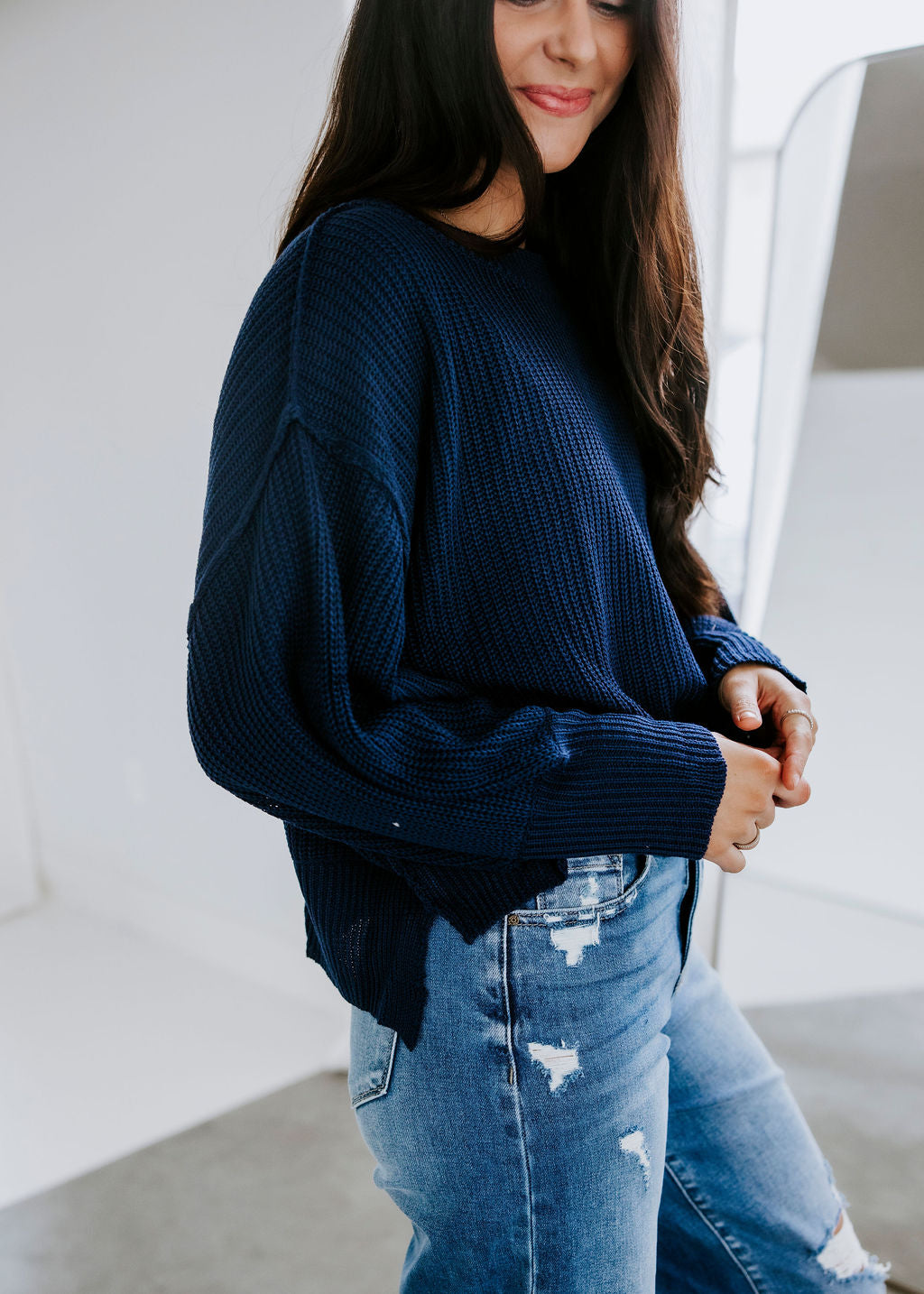 Janson Ribbed Knit Sweater