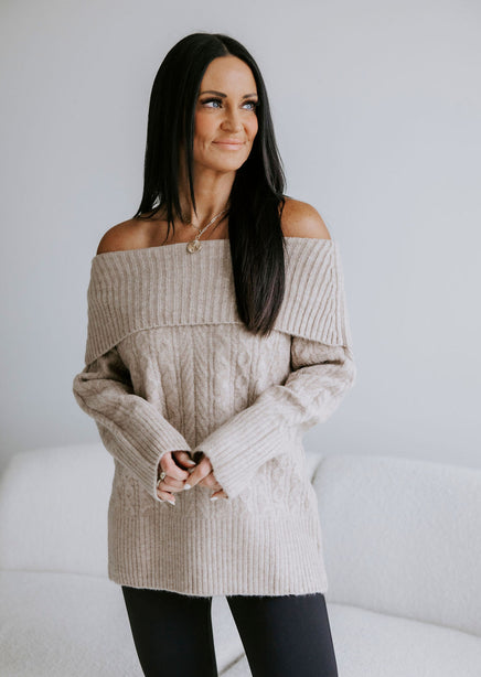 Samantha Off The Shoulder Sweater product view