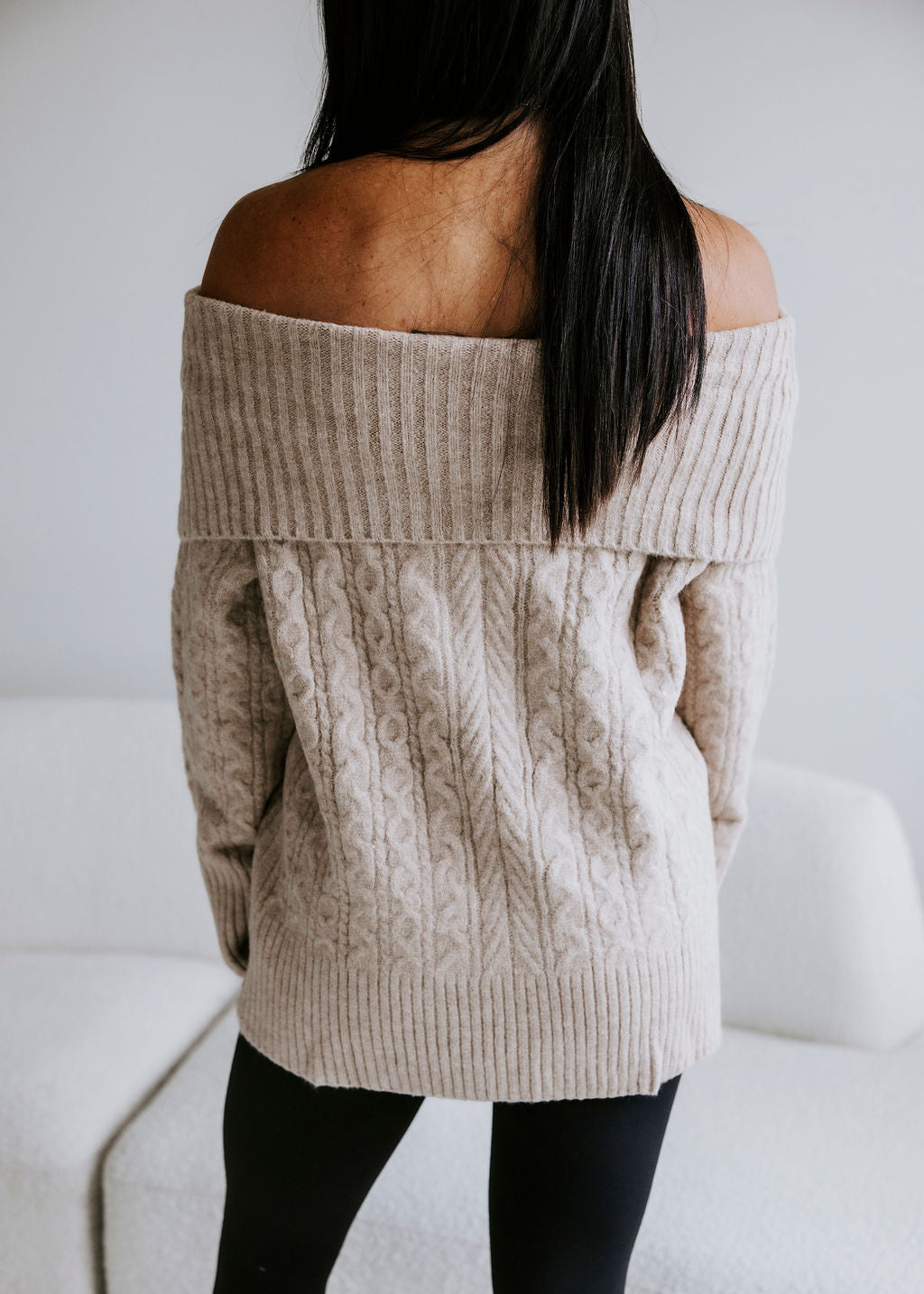 Samantha Off The Shoulder Sweater
