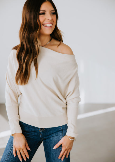 Darby Cowlneck Knit Top