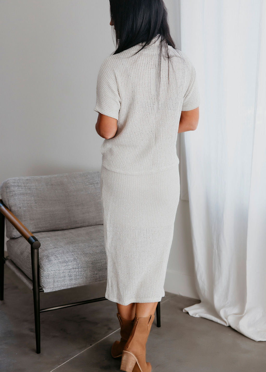 Wynn Knit Midi Skirt