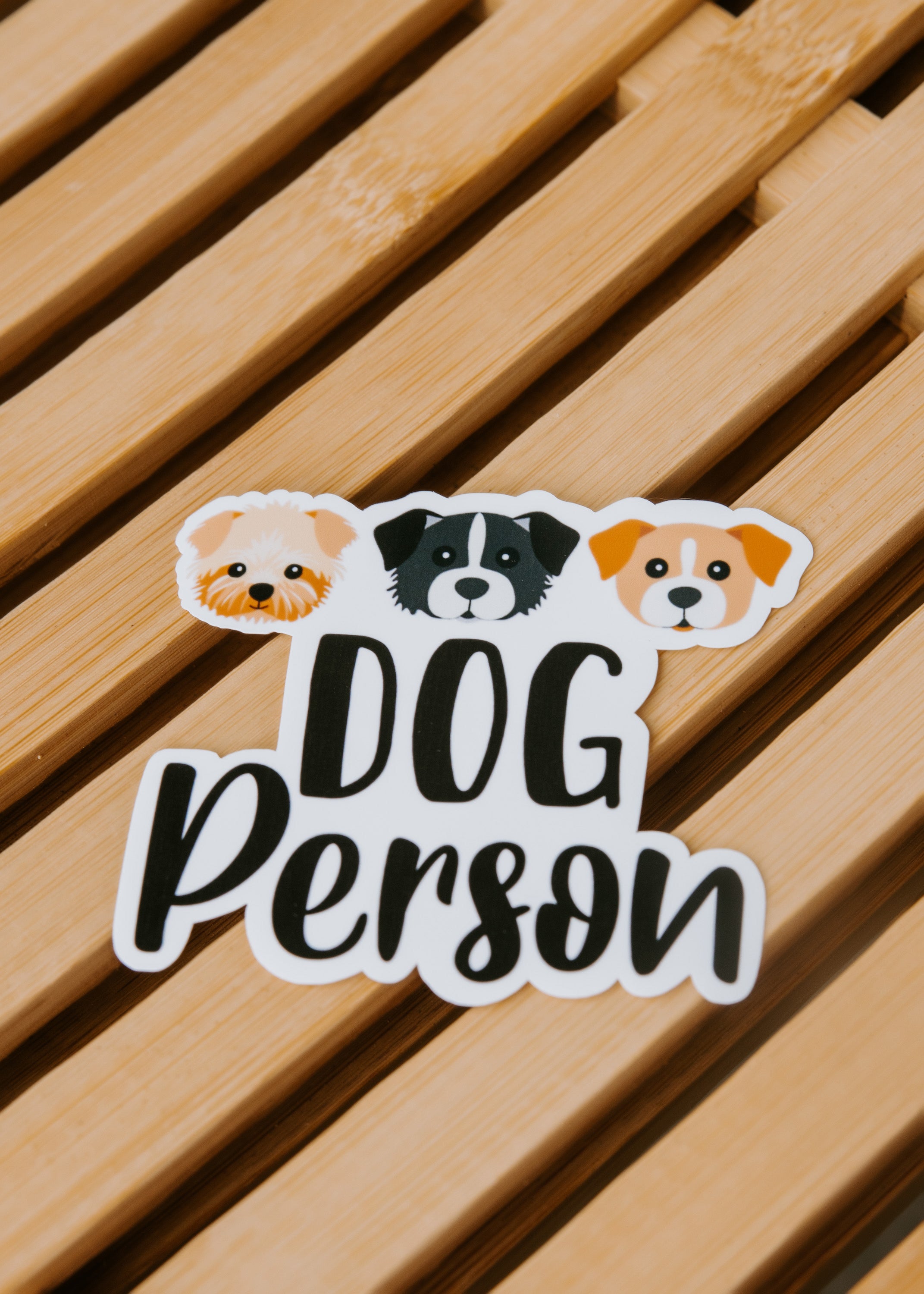 image of Dog Person Sticker