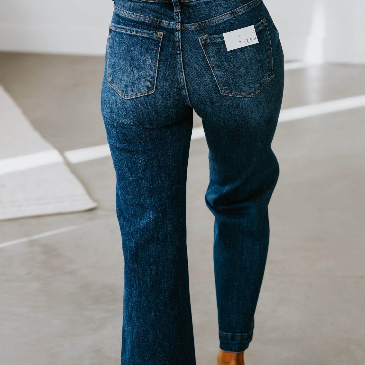 Kellan High Rise Wide Leg Jeans