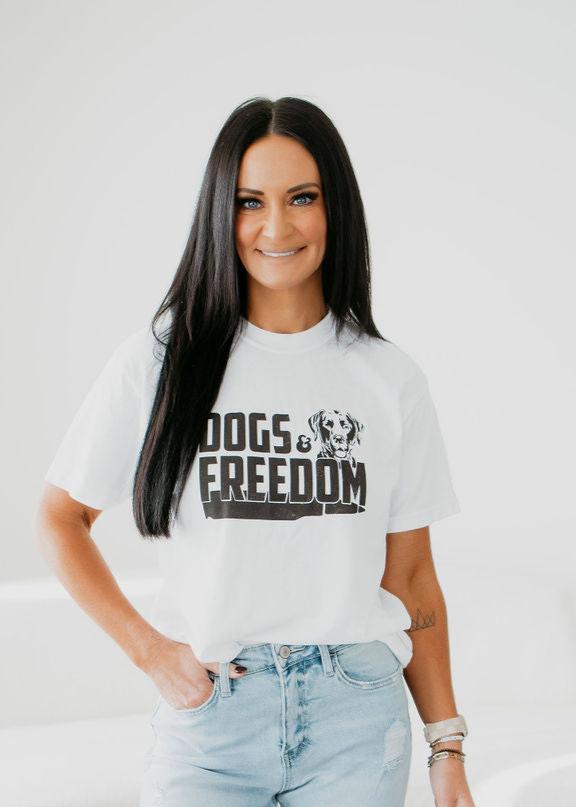 Dogs and Freedom Graphic Tee