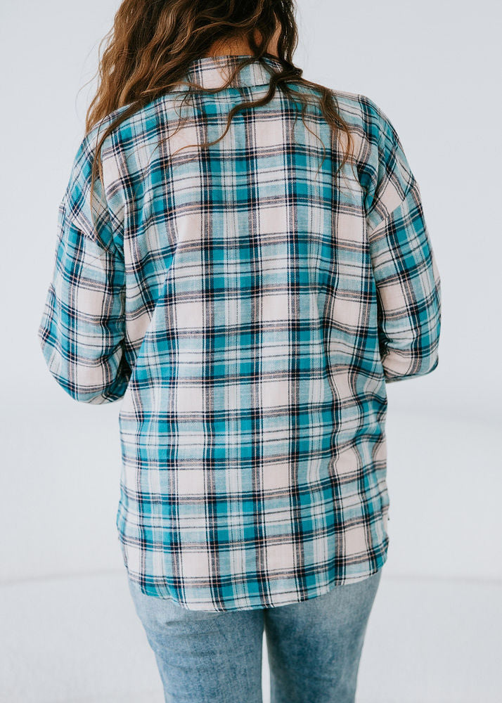 Corbin Plaid Top