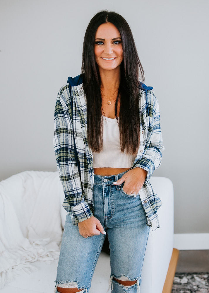 Duke Hooded Plaid