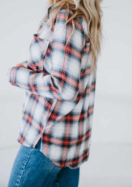 Cassidy Flannel Top
