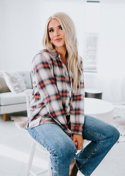 Cassidy Flannel Top