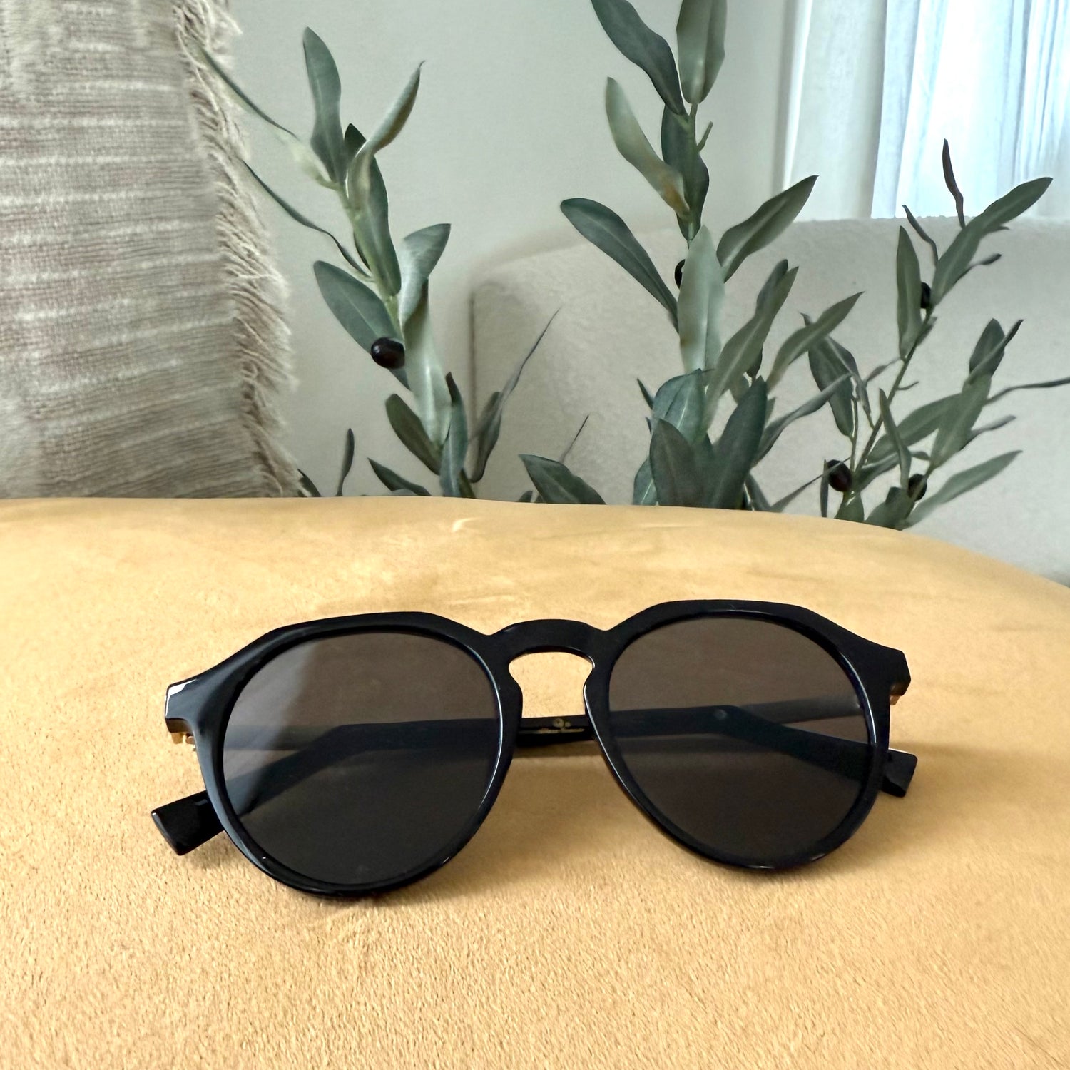 Round Frame Fashion Sunglasses