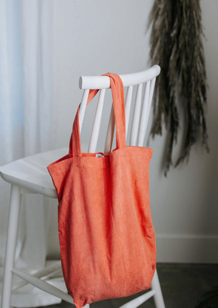 Corduroy Tote Bag