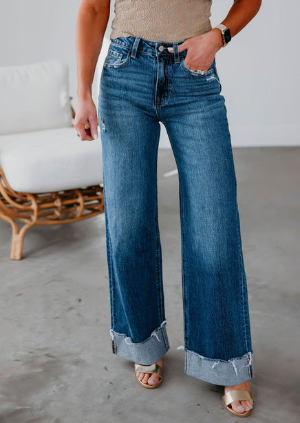 Rheana Vervet Straight Leg Jean