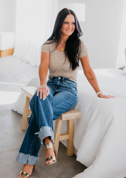 Rheana Vervet Straight Leg Jean