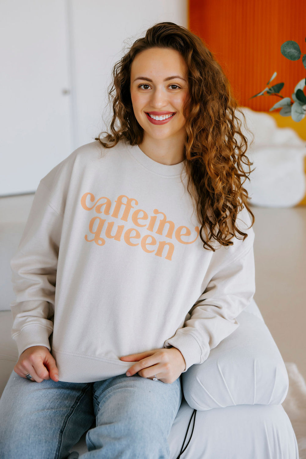 Caffeine Queen Graphic Crew