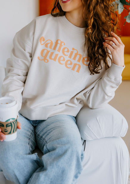 Caffeine Queen Graphic Crew product view