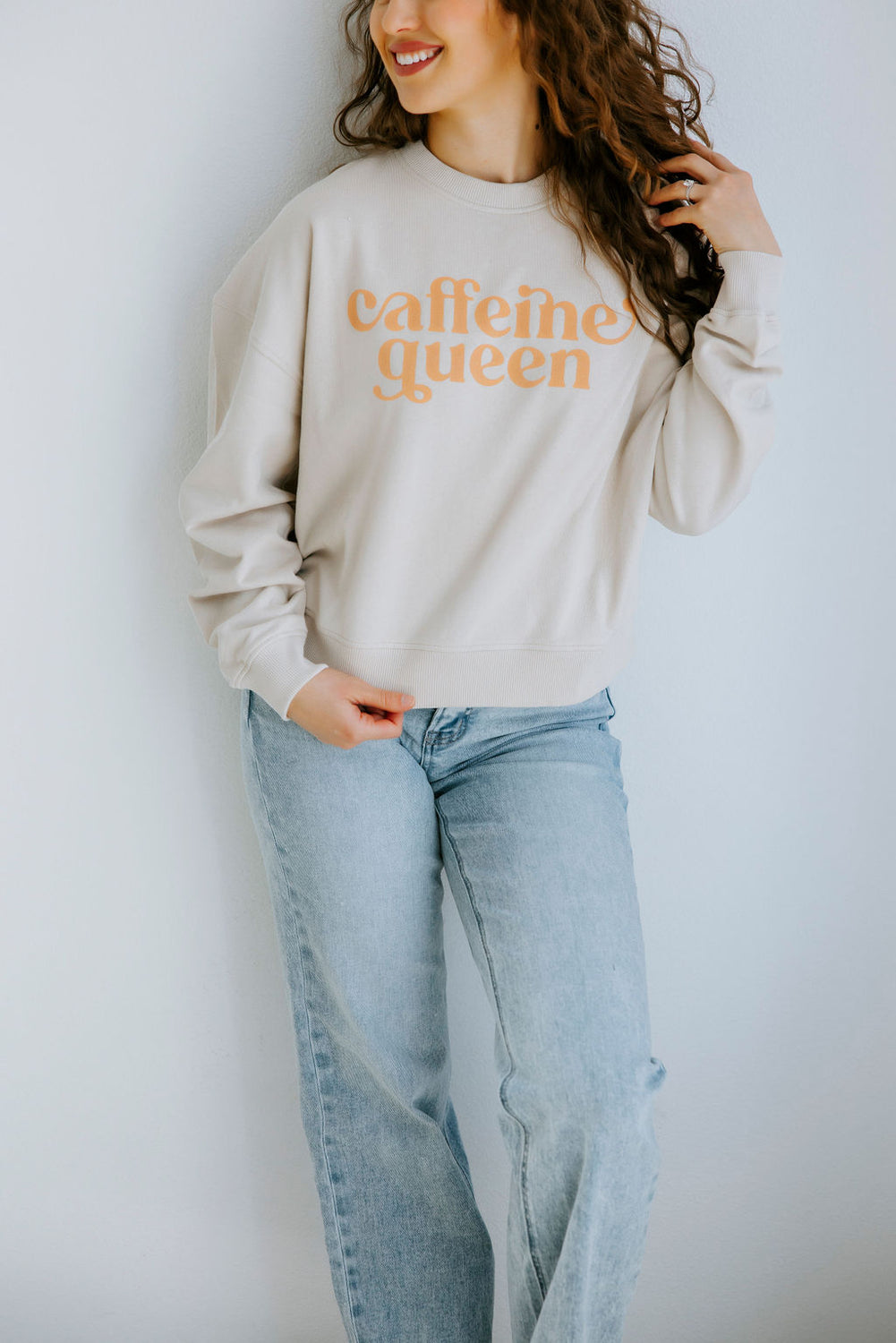 Caffeine Queen Graphic Crew