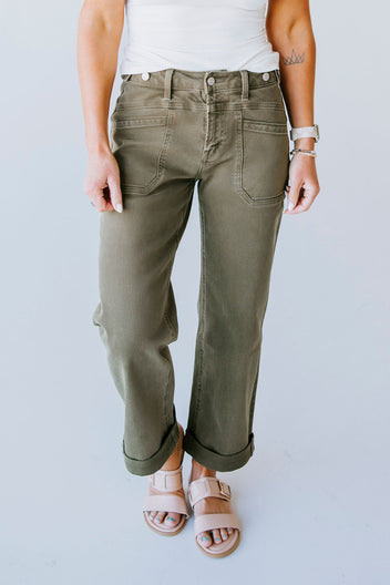 Cara Flying Monkey Cuffed Jeans