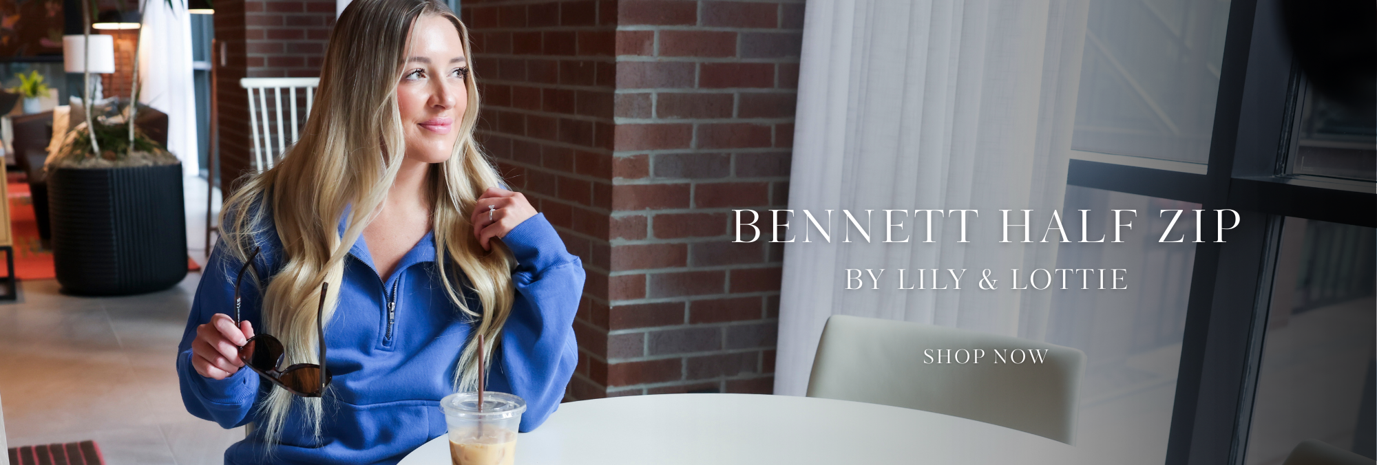 Bennett Half-zip by Lily & Lottie. Shop now.