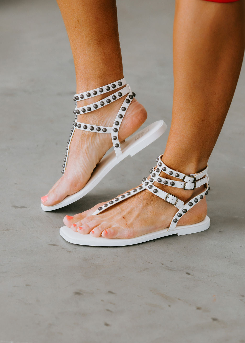 Oaklyn Studded Sandals