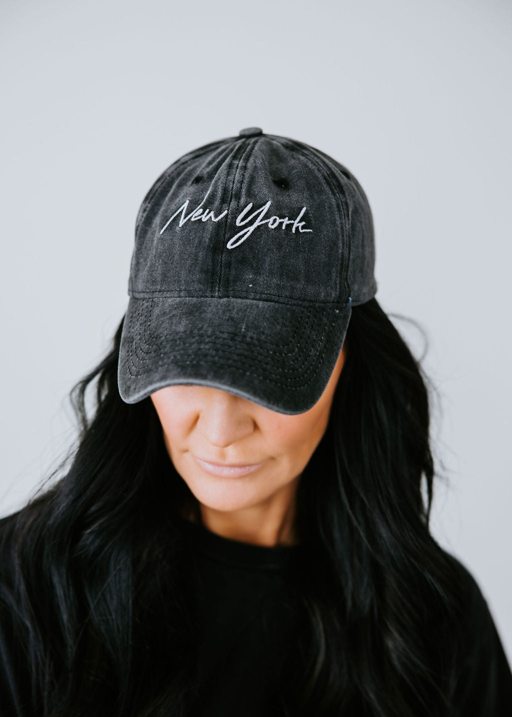 New York Washed Cap