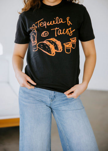 Tequila and Tacos Graphic Tee