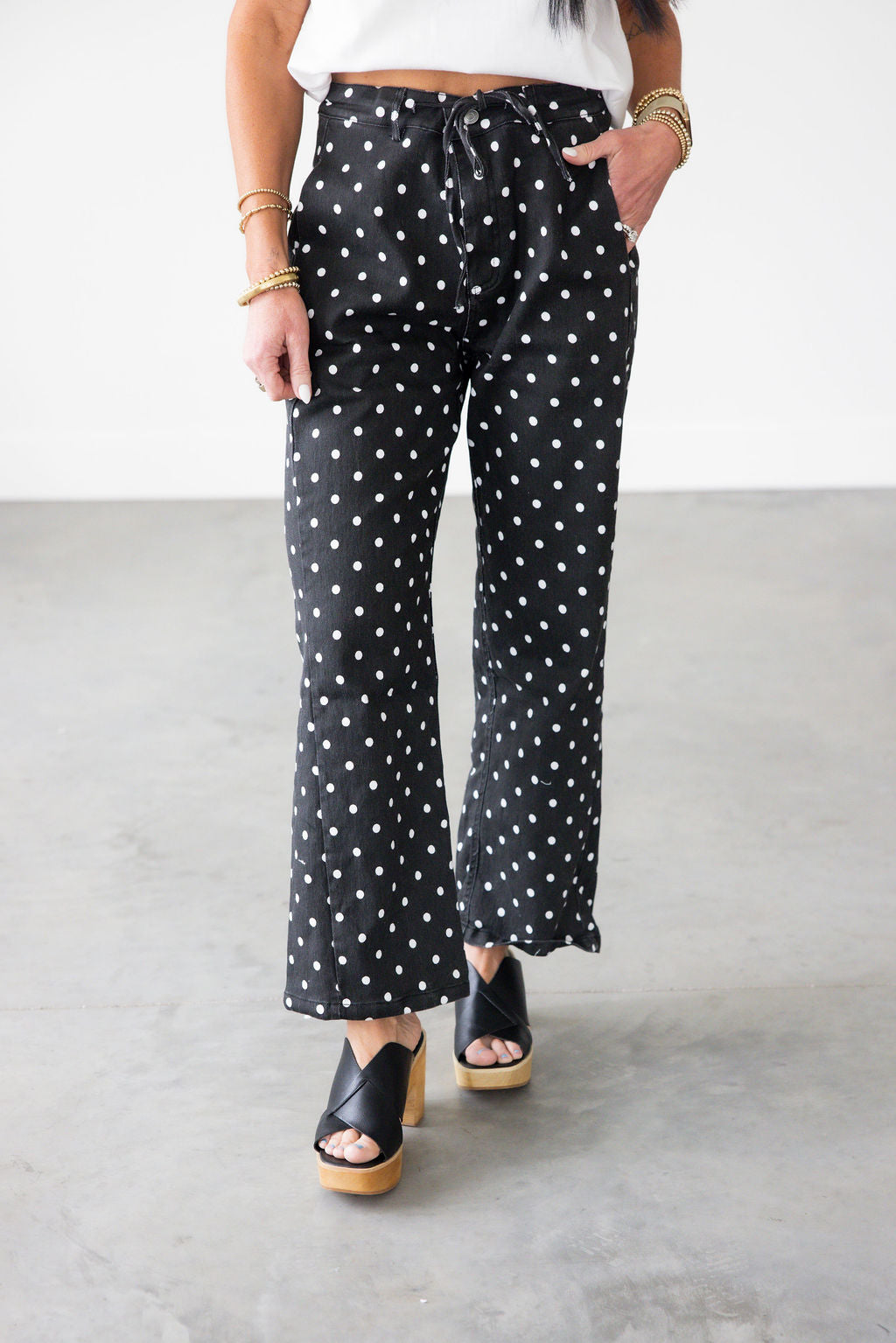 image of Tammy Polka Dot Pants