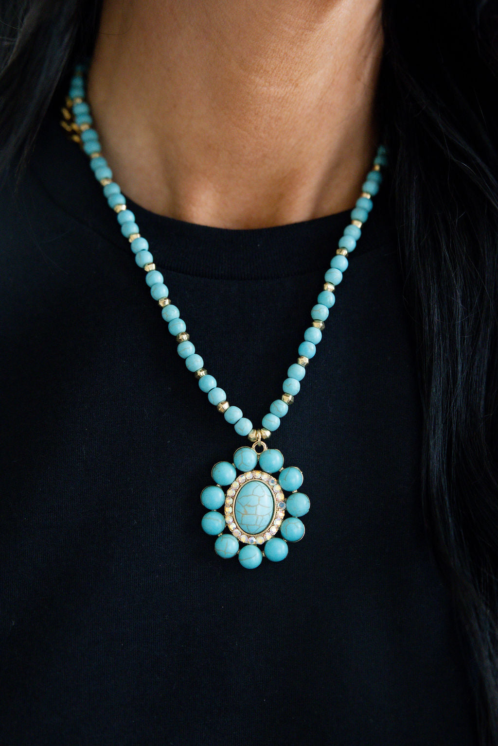 image of Desert Beaded Necklace