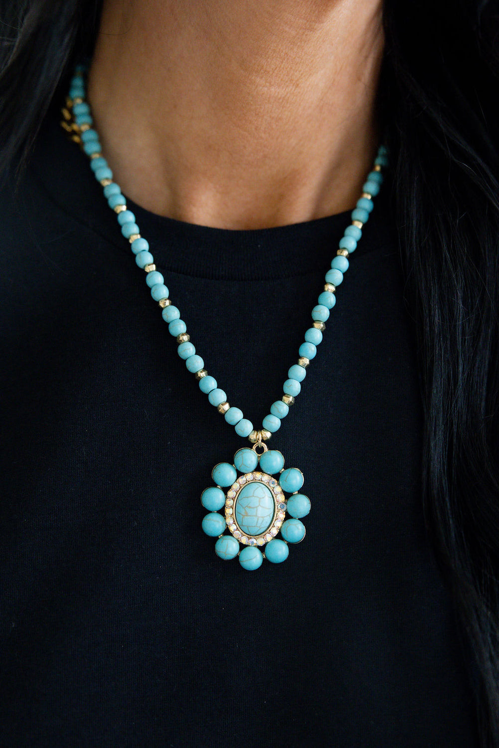 Desert Beaded Necklace