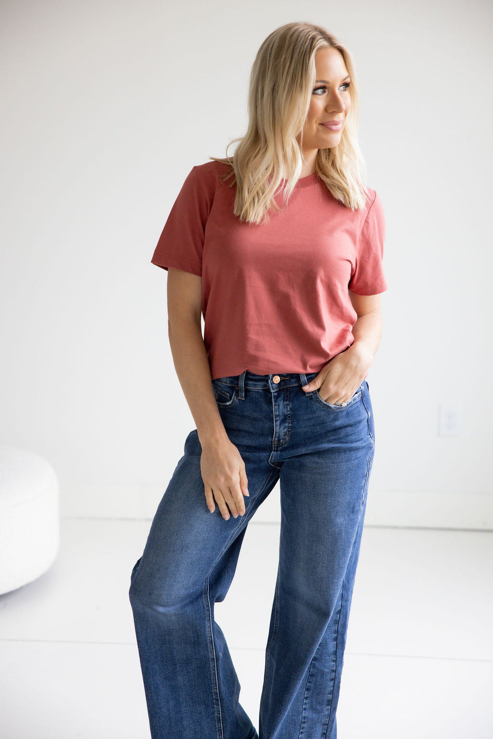 Not So Basic Basic Tee by Lily & Lottie