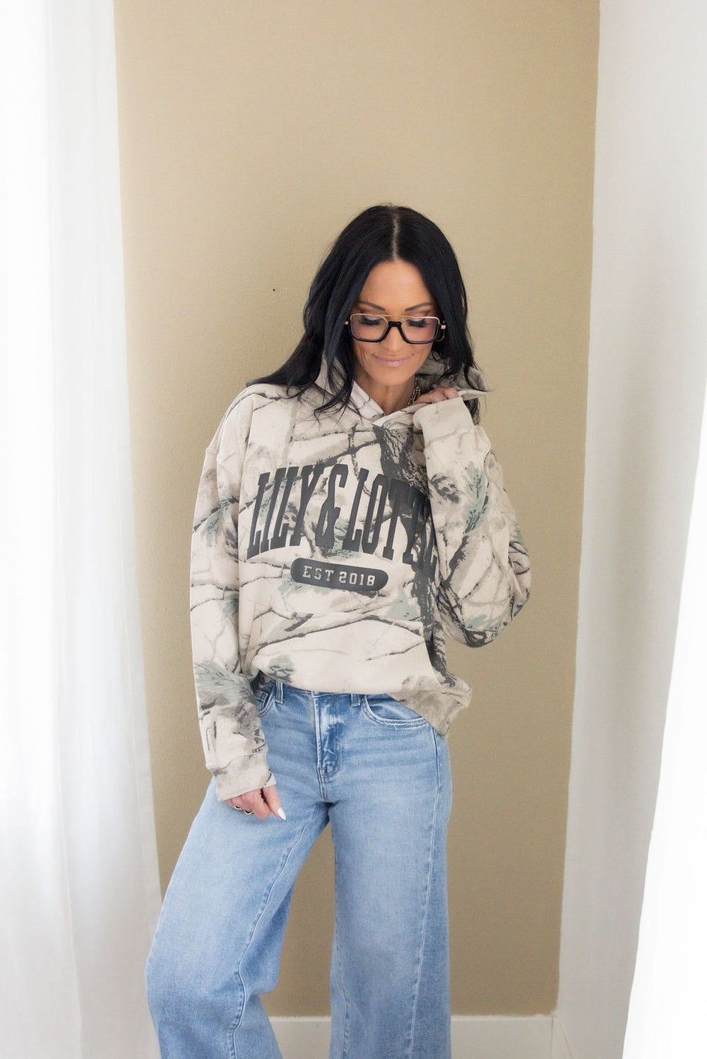 Lily & Lottie 2018 Camo Hoodie