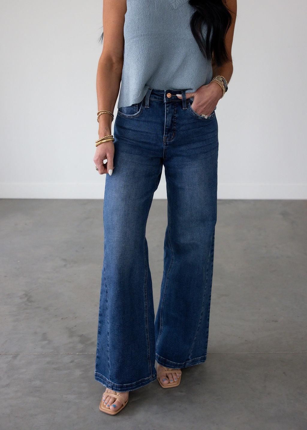 Attia Lovervet Wide Leg Jean