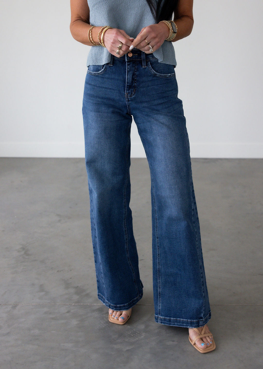 Attia Lovervet Wide Leg Jean