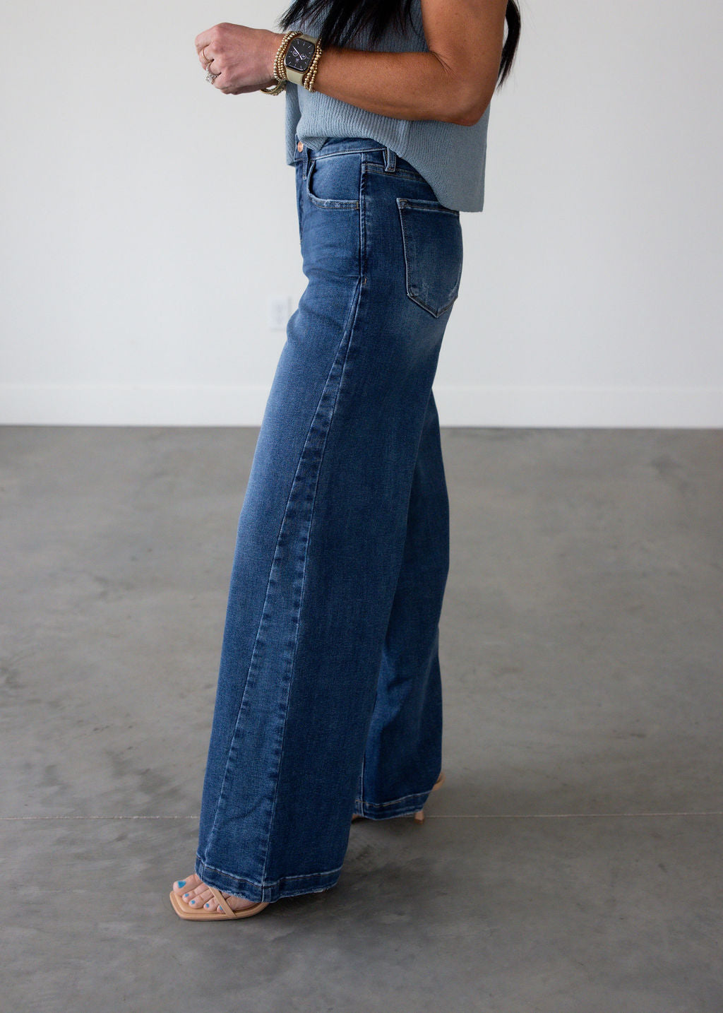 Attia Lovervet Wide Leg Jean