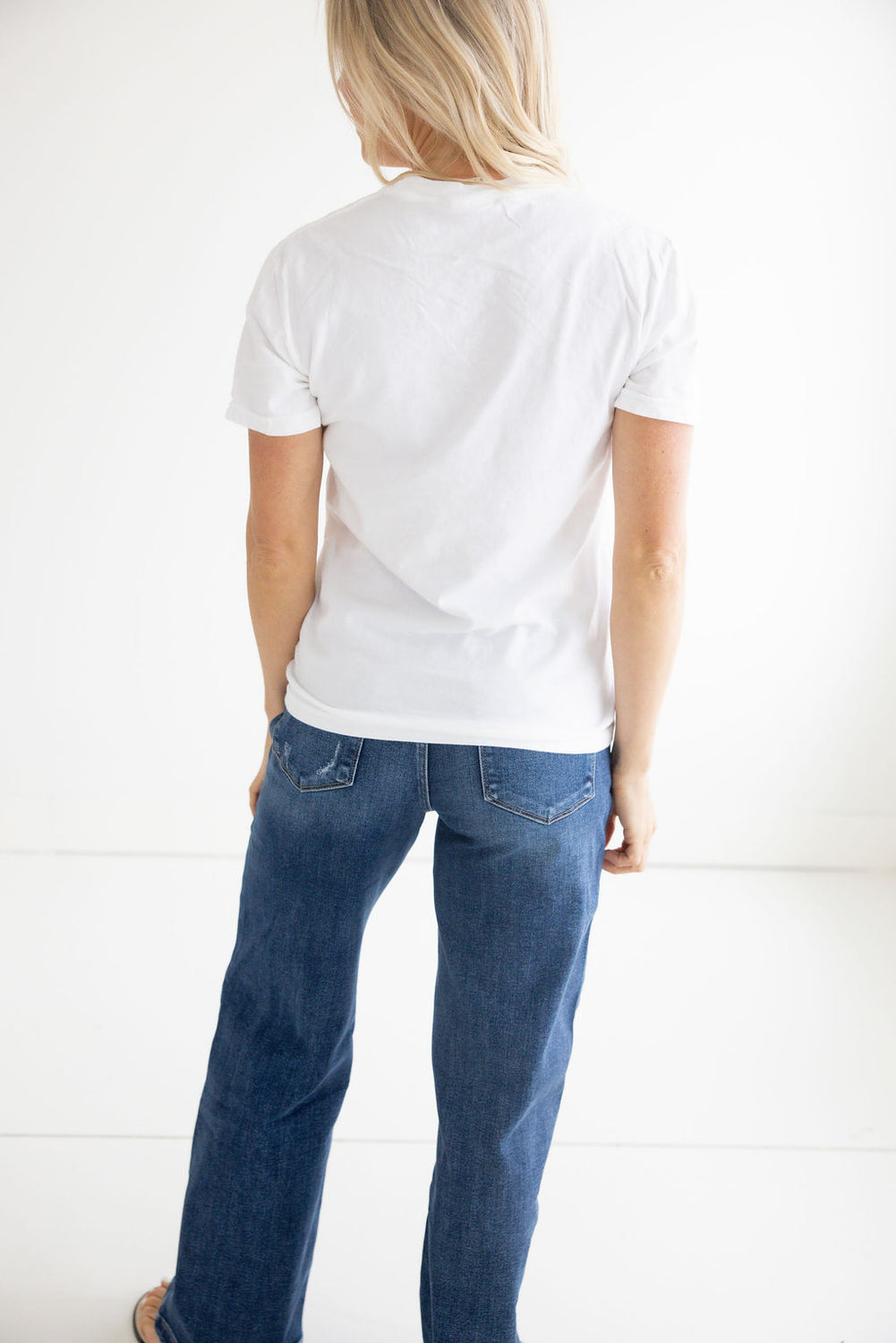 God Is Good Striped Graphic Tee